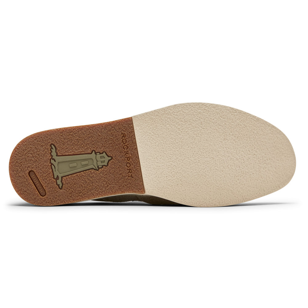 Sapato Vela Rockport Homem Verde Oliva - Austyn - 53947ZVTC